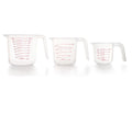 Recambio Lacor - Set de 3 jarras medidoras para equipos de cocina - 67130