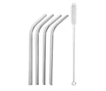 Recambio Lacor - Set 4 pajitas y cepillo inox para equipos de cocina - 63131