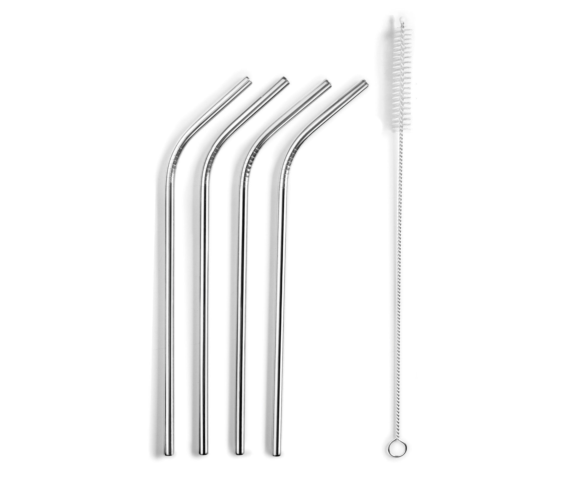 Recambio Lacor - Set 4 pajitas y cepillo inox para equipos de cocina - 63131