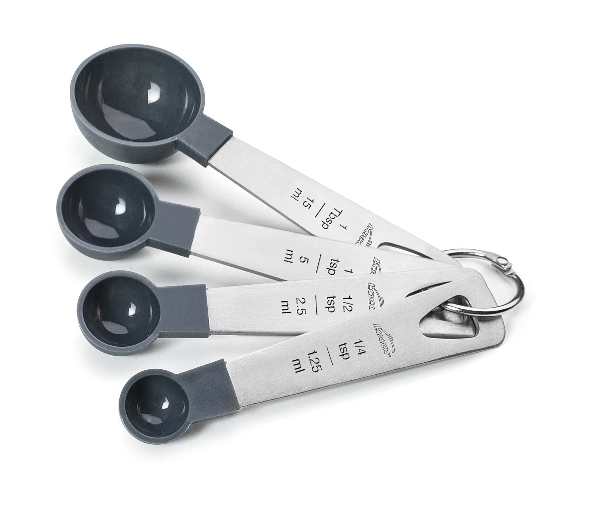 Recambio Lacor - Set 4 cucharas medidoras para equipos de cocina - 67037