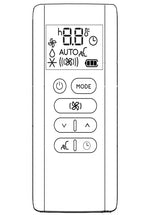 Recambio Delonghi - Mando a distancia para aire acondicionado - AS00005249