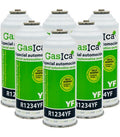 Recambio Gasica - Pack 6 botellas gas refrigerante para refrigeración - 470001324P6