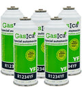 Recambio Gasica - Pack 5 botellas gas refrigerante para refrigeración - 470001324P5