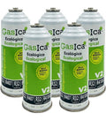 Recambio Gasica - Pack 5 botellas gas refrigerante para refrigeración - 470001175P5