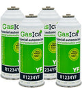 Recambio Gasica - Pack 4 botellas gas refrigerante para refrigeración - 470001324P4