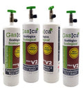 Recambio Gasica - Pack 4 botellas gas refrigerante para refrigeración - 470001175PROP4