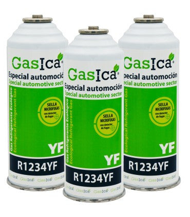 Recambio Gasica - Pack 3 botellas gas refrigerante para refrigeración - 470001324P3