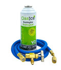Recambio Gasica - Gas refrigerante R22 - R32 - R407 - R290 - R410A con manguera carga y válvula para refrigeración - 470001175HR