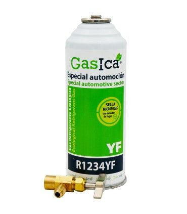 Recambio Gasica - Gas refrigerante ecológico R1234yf y llave de servicio para refrigeración - 470001324R