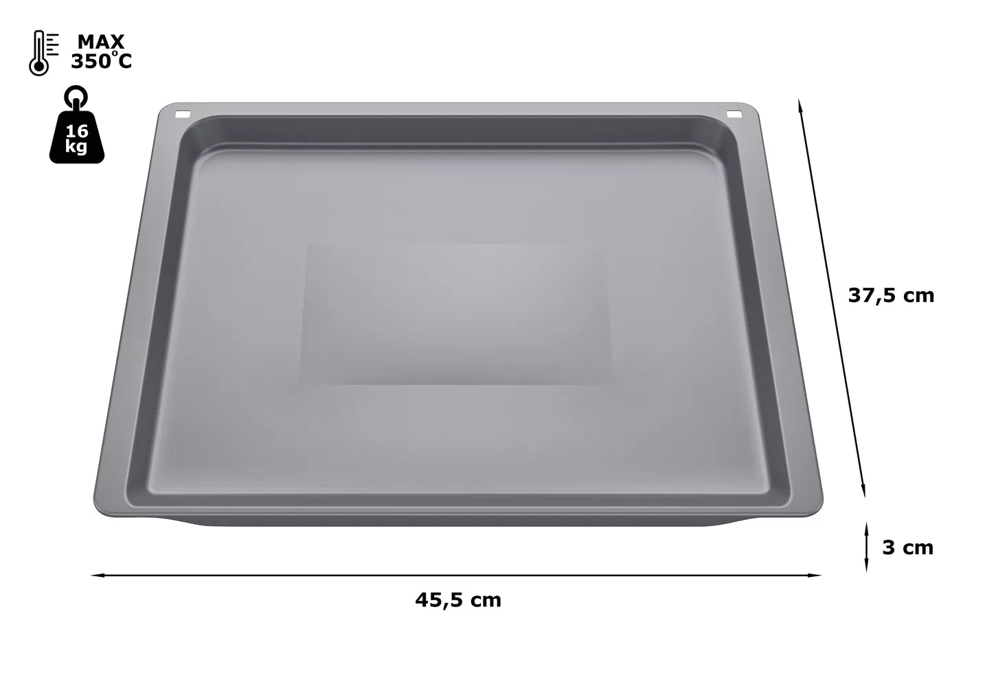 Bandeja horno Bosch, Siemens, Neff 17002716
