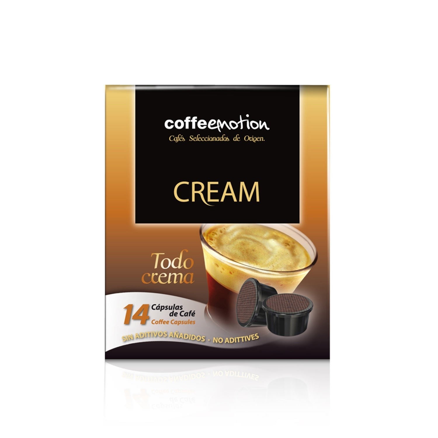 Recambio Taurus Coffeemotion Cream - Cápsulas de café para cafetera - 999150000