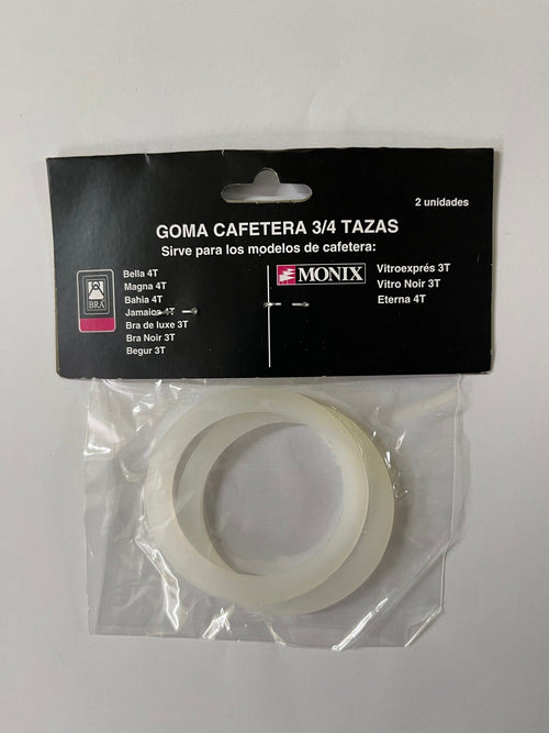 Recambio Agrupación Cafetera de 3-4 Tazas Acero Inoxidable y Aluminio Bra-Monix 990926