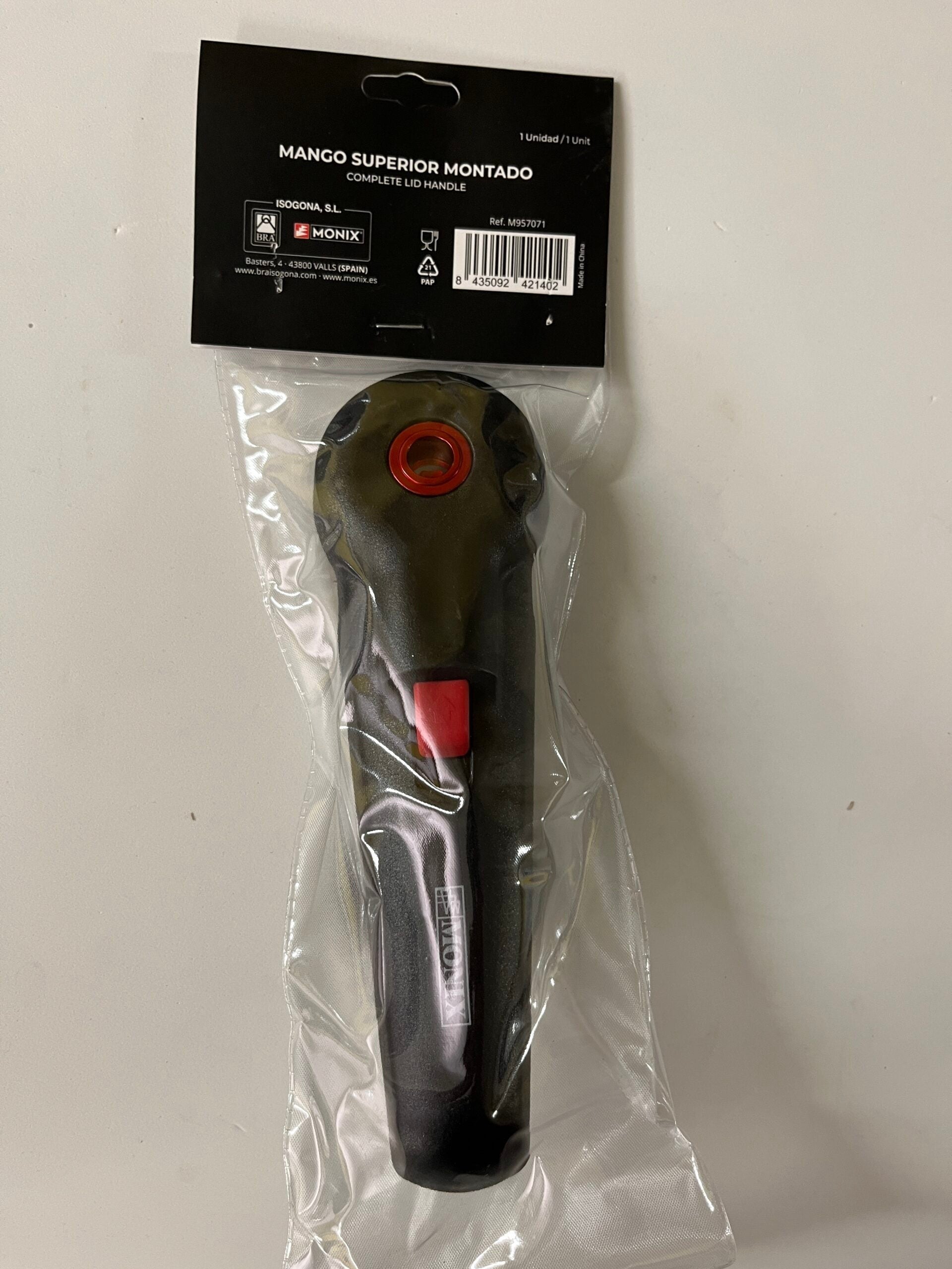 Recambio Mango Superior de la Tapa para Olla Monix Selecta M957071