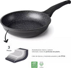 LACOR Sartén Eco-Piedra Aluminio Fundido