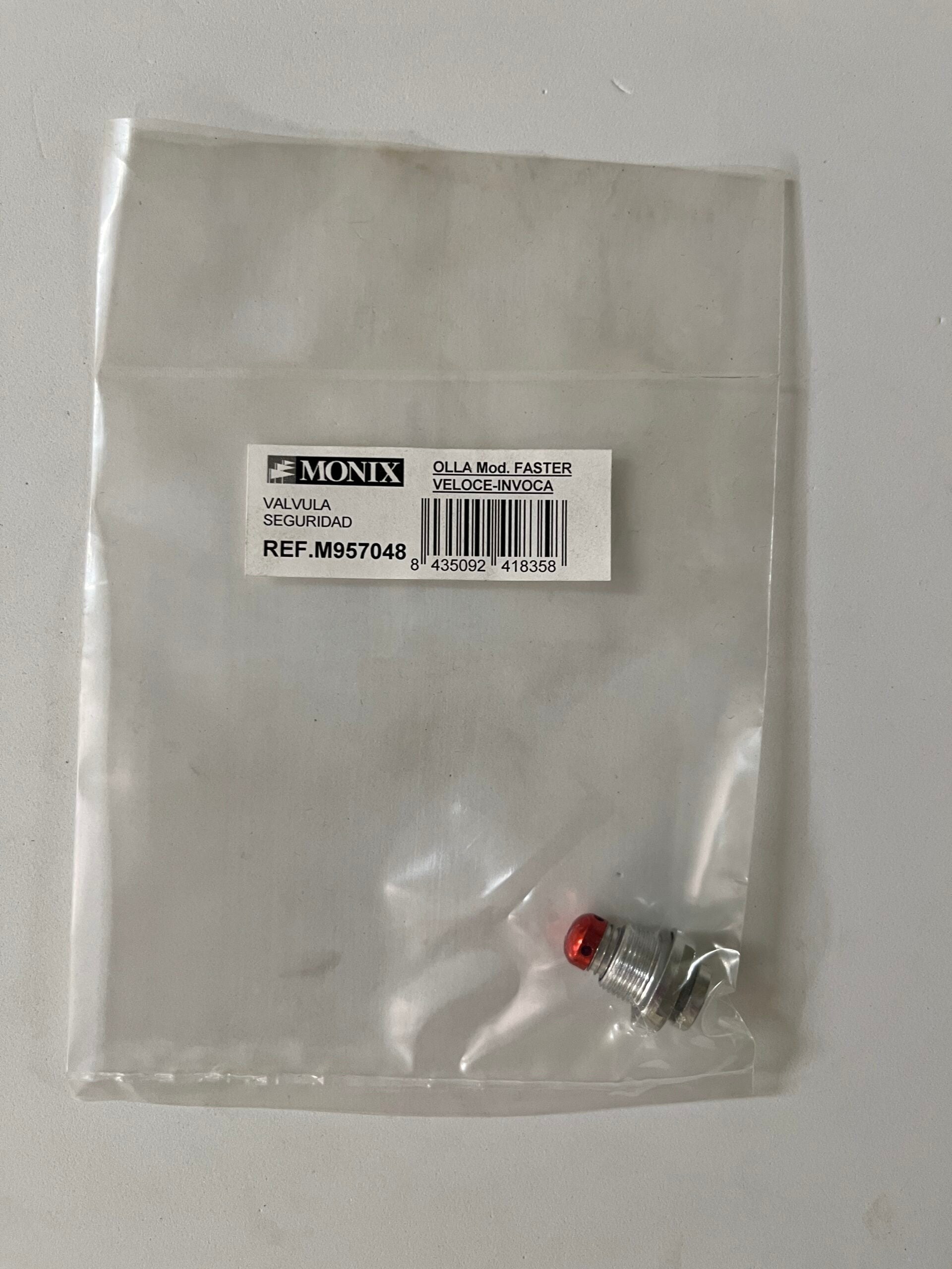 Recambio Monix Faster, Veloce e Invoca - Válvula de protección para olla - M957048