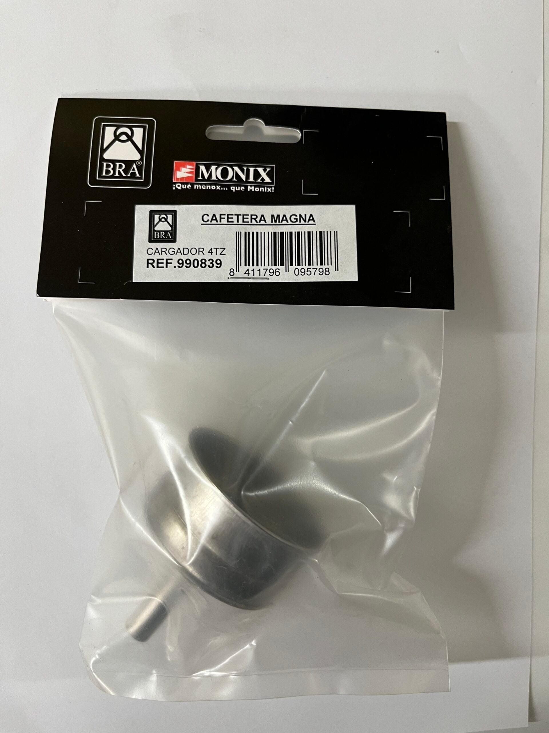 Recambio Bra Magna - Cafetera de acero inoxidable con cargador 4Tz - 990839