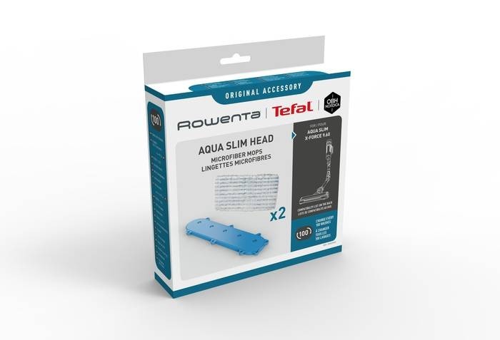Recambio Rowenta X-Force 960 - Paños de microfibra para aspiradora - ZR009502