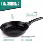 LACOR Sartén Kale Aluminio Fundido 20cm - Modelo 26520