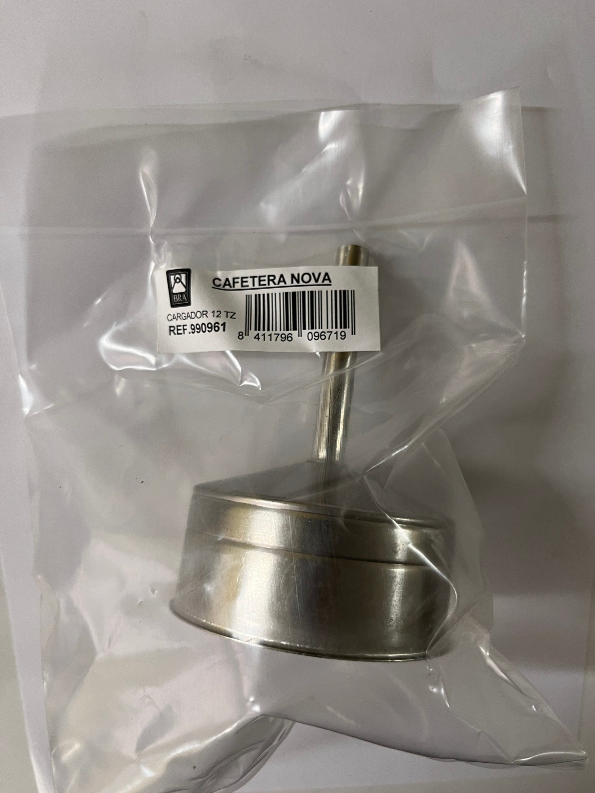 Recambio Bra Nova - Cafetera con cargador de 12 Tz en acero inoxidable - 990961 - 990961