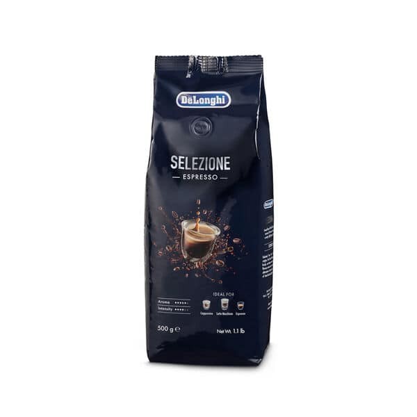 Recambio DeLonghi Selezione - Café en grano mezcla 70% Arábica y 30% Robusta 500 gramos - AS00000177