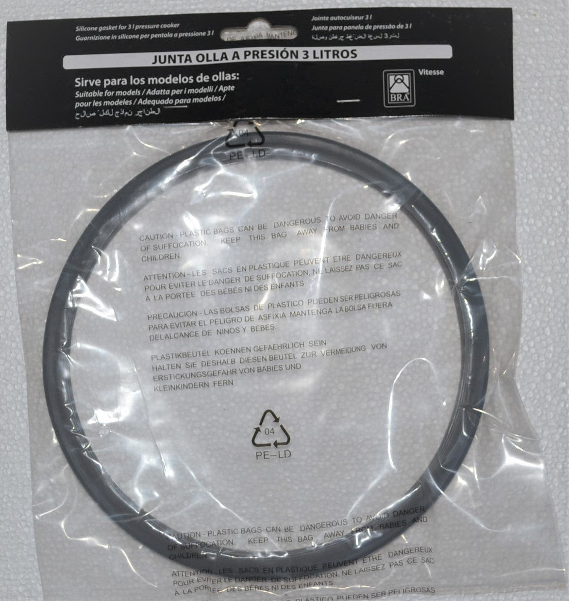 Recambio Bra-Monix - Sello para olla de 3 litros - 990933