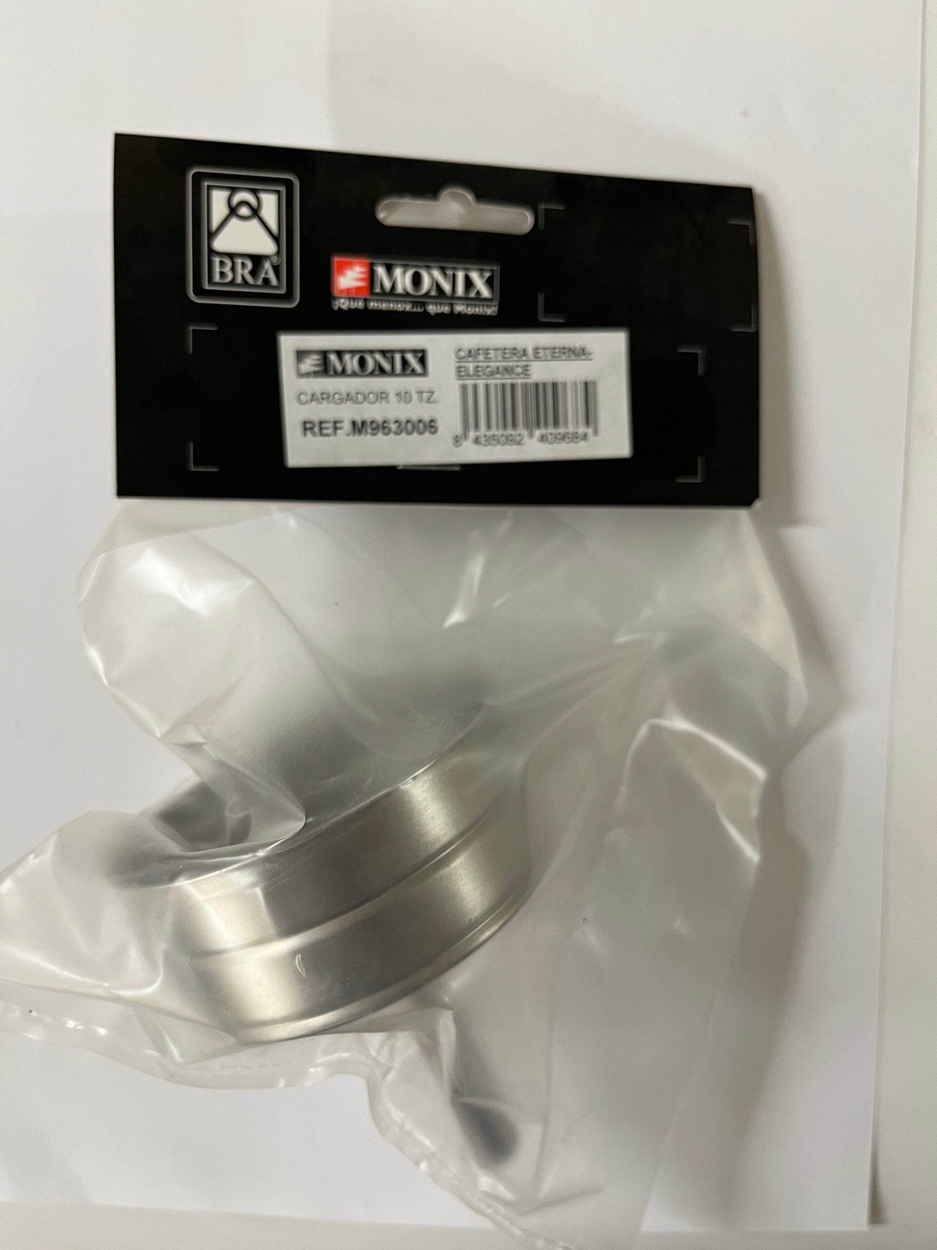 Recambio Monix Eterna-Aroma Bra Elegance - Cargador en acero inoxidable para cafetera - M963006