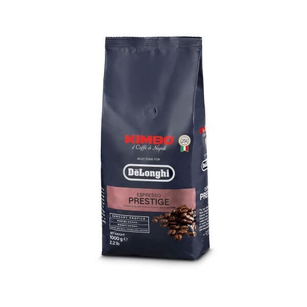 Recambio Kimbo para De'Longhi - Café Prestige con 65% Arábica y 35% Robusta 1 kg - 5513282411