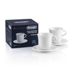 Recambio Delonghi - Juegos de tazas de porcelana para capuchino - DLSC309
