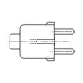 Recambio Electrolux - Cable de conexión 3x15, longitud 1100mm - 3570551741