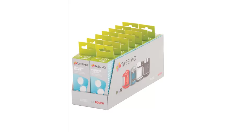 Recambio Bosch Tassimo - Paquete de pastillas descalcificantes para cafetera - 00311916