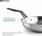 LACOR Sartén Origin Acero Inoxidable 18cm - Modelo 47318