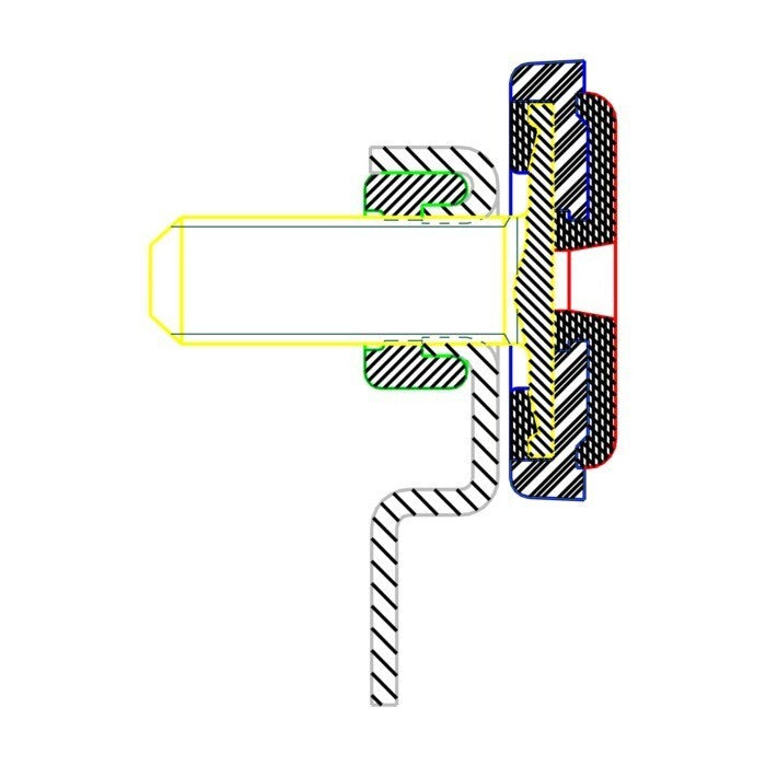 Recambio Electrolux - Base para lavadora - 1245264310