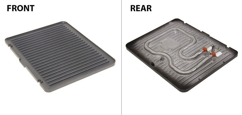 Recambio Delonghi, Braun - Resistencia inferior para sandwichera - AS00002615