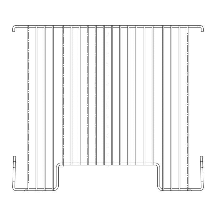 Recambio Electrolux 7801 - Estantería de malla para 470x407 mm - 2433160021