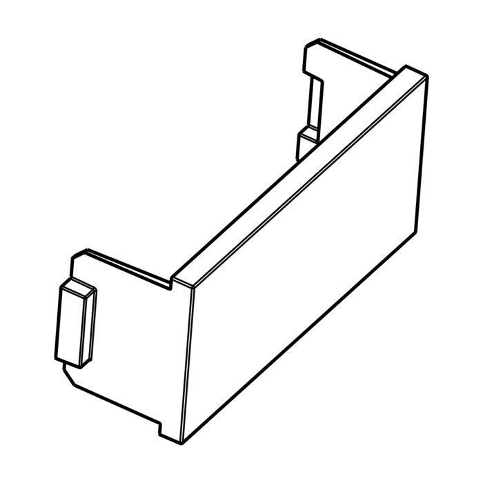 Recambio Electrolux - Bisagra de plata para puerta - 8074982037