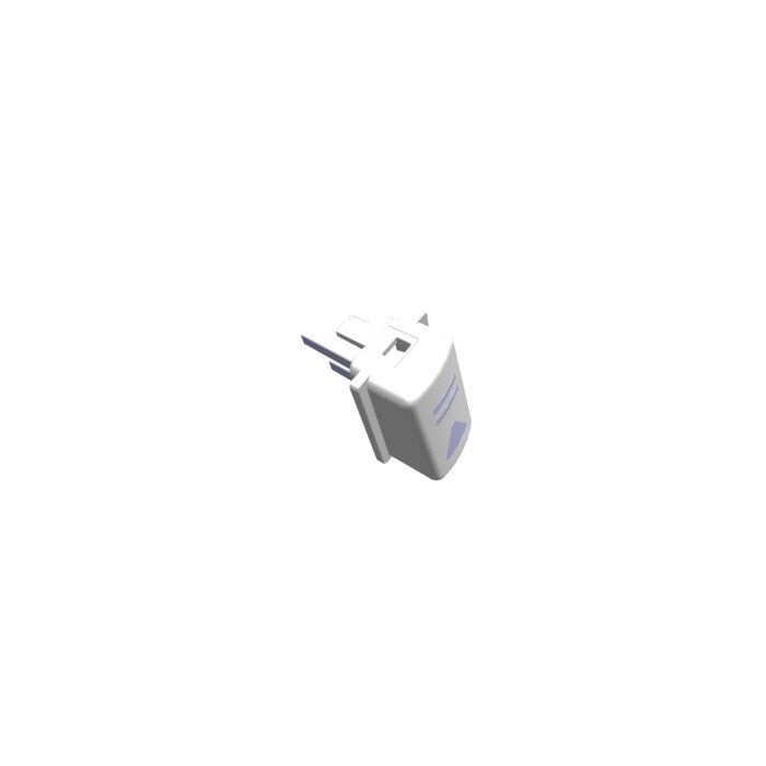 Recambio Electrolux - Tecla rectangular de INICIO-PAUSA para lavadora - 1325085320
