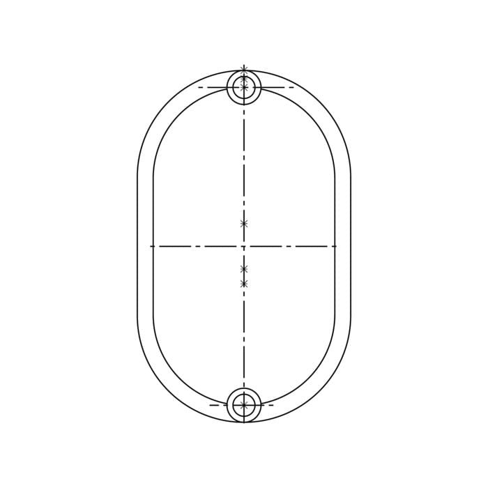 Recambio Electrolux 7809 - Cubierta protectora de tornillo para manija de puerta - 2230415339