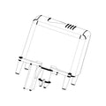 Recambio Electrolux - Interruptor rectangular de inicio-pausa para electrodoméstico - 1469432015