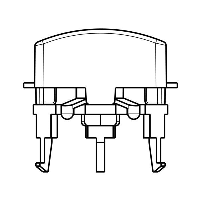 Recambio Electrolux - Tecla opción para electrodoméstico - 1529067504