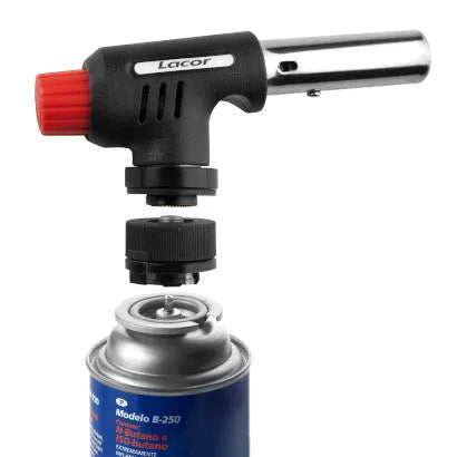 LACOR Cabezal soplete de gas + adaptador Profesional 68974