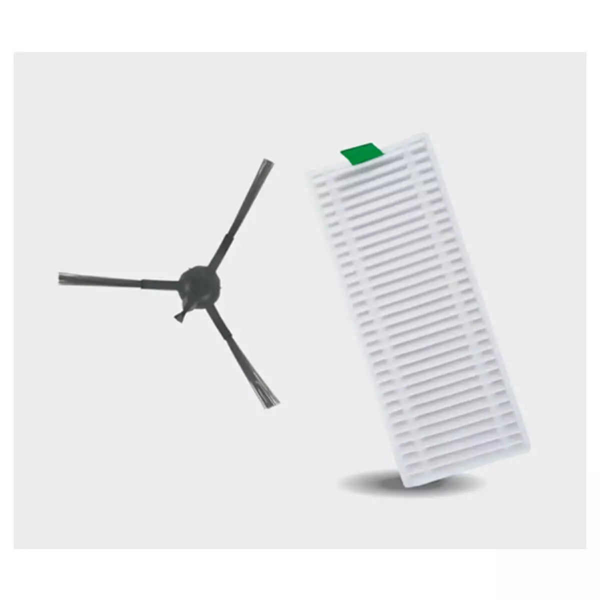 Recambio Rowenta Explorer Serie 75S - Filtro y cepillo lateral para robot aspirador - ZR185002