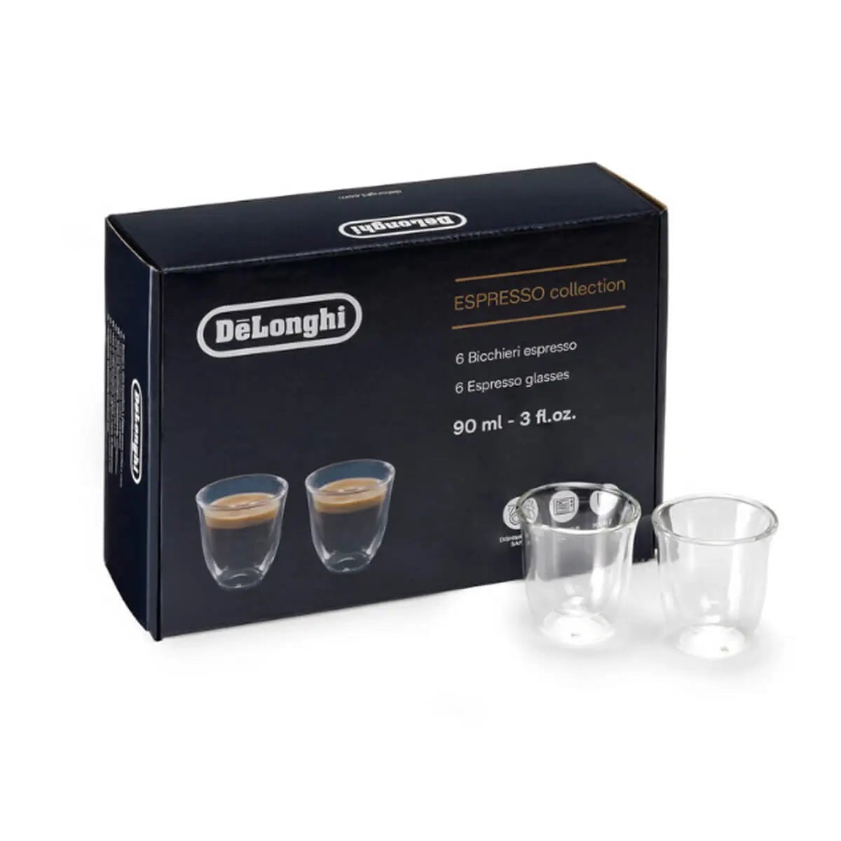 Recambio DeLonghi - Colección Esencial vasos espresso - 5513284431