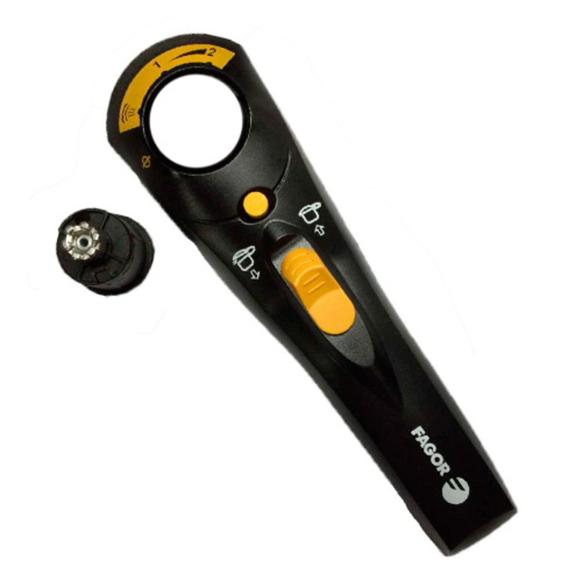 Recambio Fagor Splendid 98 - Tapa de olla con mango amarillo (tuerca gruesa) - AS0009566