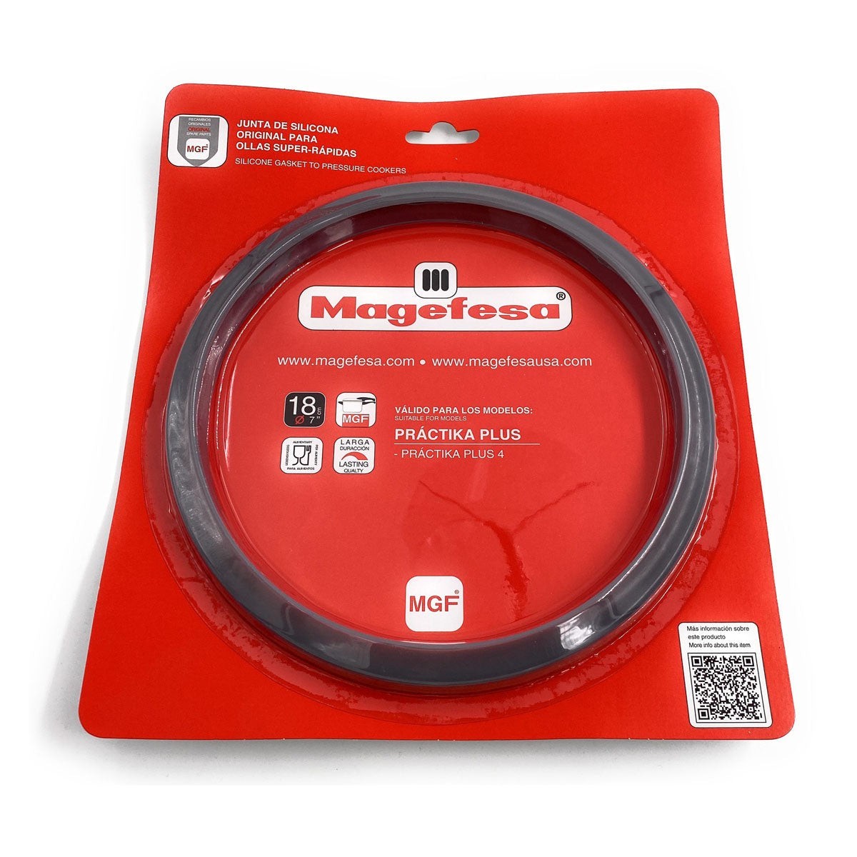 Recambio Magefesa Practika Plus - Junta de 18cm para olla a presión - 09REMEJSPP3