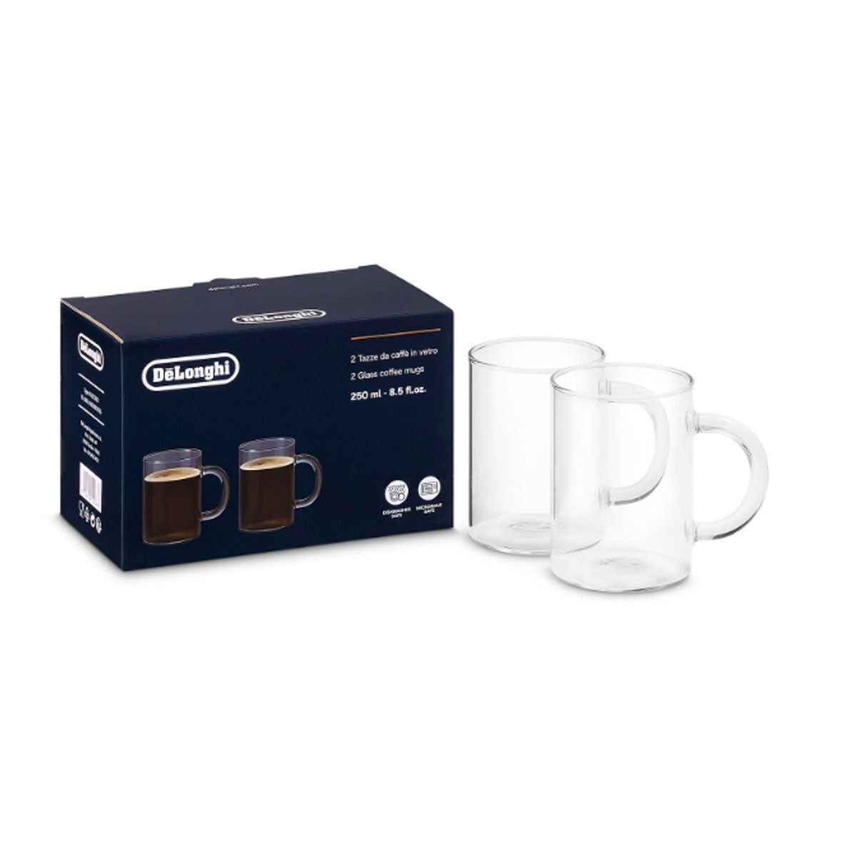 Recambio DeLonghi - Juego de vasos americano para cafeteras - AS00001755