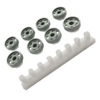 Conjunto ruedas cesto lavavajillas Aeg, Electrolux 4071300307