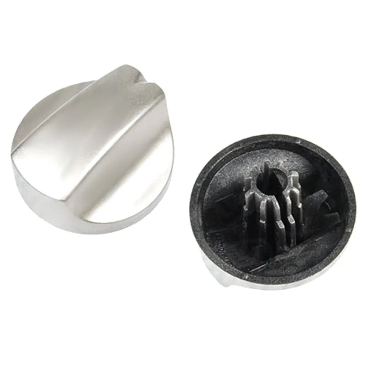 Mando selector metalizado microondas Teka 89830129