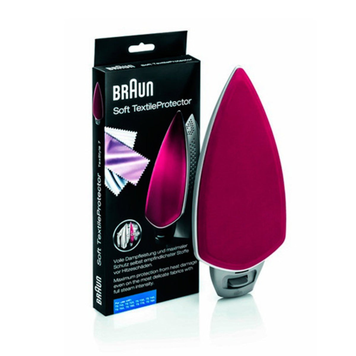 Recambio Braun TexStyle - Suela delicada para ropa - AX12710002