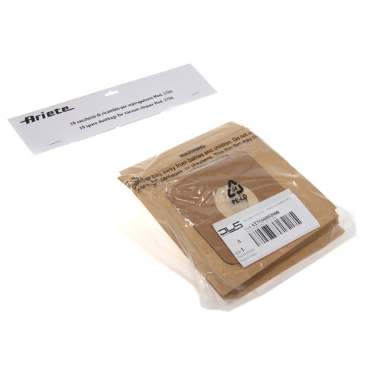 Recambio Ariete 2784 - Bolsa aspiradora (10) - AT5166053900