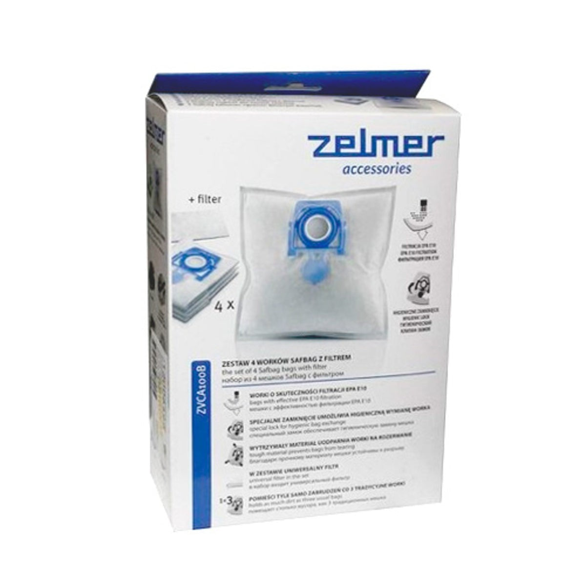 Recambio Bosch Vacuum Cleaner - Bolsa aspiradora 4 unidades - 12006466